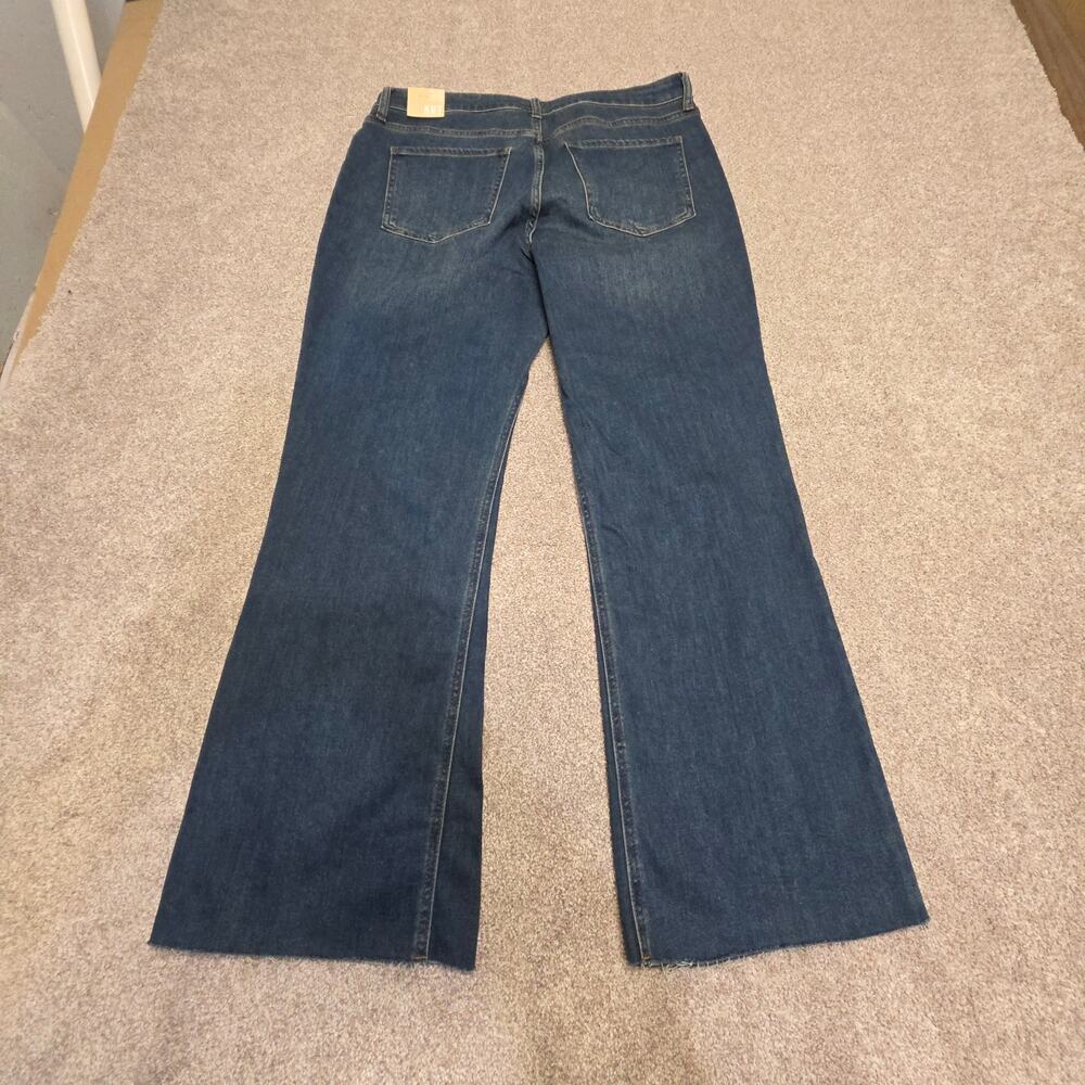 NWT High Rise Ankle Flare Jeans Kut from the Kloth Kelsey Fab Ab sz 14
